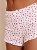 Novos Conjuntos de Pijama Casuais e Confortáveis de Manga Longa e Shorts Estampados para Mulheres da Moda Primavera 2025 da Amazon