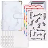 Amazon Transfronterizo Planificador A6 Cuaderno de Hojas Sueltas Libro de Presupuesto Libro de Ahorro de Dinero Libro de Contabilidad de Efectivo de Cuero PU En Stock