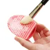 Herramienta de Limpieza Original del Fabricante Cepillo Huevo para Limpiar Brochas de Maquillaje Cepillo Huevo de Silicona Limpiador de Brochas de Maquillaje
