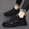 Zapatos de Hombre Estilo Nuevo Zapatos de Hombre Malla Transpirable Tenis Casuales Versátiles Moda Estudiante Zapatos para Correr Suela Gruesa Zapatos de Papá Zapatos de Moda