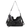 Bolso de mano moderno y a la moda para mujer, nuevo modelo de verano 2026, bolso de hombro vintage de color liso, bolso cruzado para el día a día