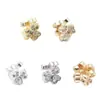 Zirconita Microincrustada que Conserva el Color Espaciadores Huecos de Agujero Grande para Pulsera Collar DIY Hechos a Mano Cuentas Sueltas Accesorios de Cristal Materiales