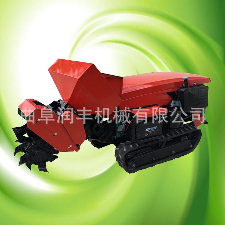 履带开沟机