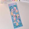 Goka Pegatina de Disco Pequeño Ins Viento Libro de Cuentas a Mano Dibujos Animados Decorativo Patrón Pequeño Niña Niños Lindo Lindo Oso Dulce