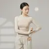 Traje de Práctica de Manga Larga con un Hombro, Corte Ajustado para Danza Clásica, Danza Moderna y Danza China