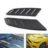 Modificación de coche dedicada transfronteriza adecuada para Mustang universal Salida de aire decorativa de capó ABS salida de aire de motor