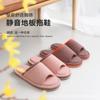 Chinelos de terrycloth estilo japonês, camurça, sola macia, chinelos domésticos com sola de tecido para casais