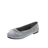 Zapatos planos de estilo ballet con boca poco profunda para mujer 2026 nuevos primavera verano combinan con faldas Mary Janes zapatos de vestir mocasines