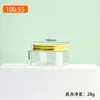 Frasco de plástico sellado de boca ancha de 100 mm, frasco transparente de grado alimenticio PET, tapa de aluminio, recipiente redondo para frutas secas y galletas
