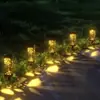 Lámpara Solar para Césped con Patrón Hueco para Exteriores Transfronteriza Lámpara de Proyección de Luz y Sombra de Patrón de Alta Definición para Paisaje de Patio