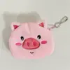 Monedero de Peluche Animal Cabeza de Oso Bolsa de Almacenamiento Corazón Lindo Femenino Portamonedas Monedero Portátil Bolsa para Monedas y Audífonos Suministro del Fabricante