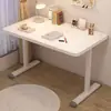 Mesa de Cabeceira Móvel com Manivela e Polia Elevatória Mesa Pequena para Apartamento Mesa de Escrita para Estudante Mesa de Aprendizagem Infantil com Polia