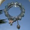Pulsera Año Nuevo del Dragón 2024 para Mujer Pulsera Imitación Cinabrio Bollo de Dragón Nuevo Estilo Chino Joyería Estilo Chino Año del Dragón