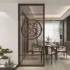 Divisória de Tela de Madeira Maciça Estilo Chinês Novo Escultura em Madeira Dongyang Feito Sob Medida Treliça de Flores Portas e Janelas Estilo Antigo Parede de Fundo Entrada Grade Moderna