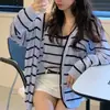 Conjunto de Tricô Cardigan de Manga Longa com Temperamento Chique Coreano Preguiçoso + Camisola Peça Dupla Feminino Estilo Coreano 2026 Nova Chegada