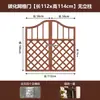 Valla de Madera para Jardín Trasero, Puerta de Valla de Jardín, Puerta de Valla de Patio, Puerta Exterior de Madera Maciza para Villa, Patio Pequeño Exterior