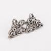 Clipe de xale europeu e americano vintage suéter clipe feminino diamante cachecol fivela anti-luz colarinho fixo cachecol clipe liga acessórios