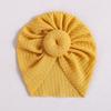 Europa y Estados Unidos nuevos accesorios para el cabello gorro fetal para bebé donut sombrero indio gorro de toalla de fontanela para niños al por mayor