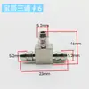 Cilindro neumático smc conector micro mini PC recto m3m5m4m6 tubo de aire liberación rápida pagoda codo en L codo en ángulo recto 4