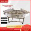Transportador de correia de malha personalizado, linha de montagem de classificação de alimentos multicamadas, correia transportadora, linha de montagem de embalagens, correia transportadora de malha