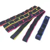 Cinturón de Ejercicio Digital para Yoga, Danza, Fitness y Entrenamiento de Estiramiento, Cinturón Elástico Segmentado de 8 Secciones, Cinturón Elástico Multifuncional para Postura
