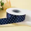 Día del Niño 2.5cm Puntos Finos Lunares Cinturón de Poliéster con Lunares Accesorios para el Cabello Hechos a Mano DIY Lazo Regalo Material para Accesorios de Ropa