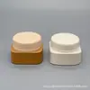 Esmalte de unha de 5g frasco de plástico frasco de plástico PP branco frasco de creme esmalte de unha sólido japonês