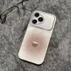 Funda degradado marrón de coco adecuada para iPhone 16 Pro Max y Apple 17, galvanizada para transformarse instantáneamente en una funda de teléfono de cuero