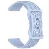 La nueva correa de silicona con estampado de leopardo grabada con láser es adecuada para el reloj Huawei GT4/5 y la correa Samsung Jiaming de 18/20/22 mm.