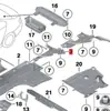 Adequado para Tampa do Tanque de Combustível da Série 5 F18 F18Lci da BMW 51757256867 51757256868