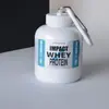 Contenedor de Proteína en Polvo en Stock Dispensador Portátil de Proteína en Polvo Caja de Polvo Frasco Pequeño Botella Portátil para Fitness Material de PP