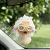 Kit de material para manualidades de muñeca con pelo rizado de calabaza con forma de huevo, accesorios de muñeca lindos con temática de bosque, venta directa del fabricante