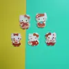 Nuevos Accesorios de Gato de Dibujos Animados Acrílico DIY Hecho a Mano Material para Funda de Teléfono Móvil Bolsita Decoración Parche de Dibujos Animados Accesorios Lindos