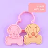 Molde para Estampar Galletas DIY Serie Perros Mascotas con Diseño Realista de Prensa 3D, Imprescindible para la Interacción Padres e Hijos