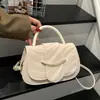 Bolso de alta gama de estilo coreano transfronterizo, nuevo bolso de hombro de moda para el verano de 2026, versátil, simple y elegante, bolso de mano cruzado