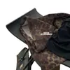Pantalones de Caminar Casuales Largos de Pierna Ancha Sueltos Rectos de Lino Tencel con Estampado de Leopardo para Mujer, Verano