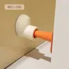 Tapón de Puerta de Silicona Anticolisión Sin Taladro Tapón de Puerta para el Hogar Baño Inodoro Buffer de Goma Plástica Tapón de Puerta para Pared Suministro