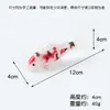 Modelo de Peixe Koi de Simulação em PVC Pingente de Chaveiro de Peixe Dourado Peixe Ornamental Tanque de Peixes Paisagismo Decorativo Adereços Decorativos