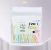 Lindo Juego de Tenedores de Fruta, Palillos de Fruta de Plástico Desechables de Dos Púas para Uso Doméstico, para Comer Fruta, Pasteles, Bocadillos y Ensalada de Frutas