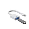 Conversor OTG Tipo-C para USB 3.0 Dois em Um Carregamento Rápido 60W Celular Pen Drive Atacado Transfronteiriço