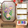 Kit de Material Esmaltado Sem Necessidade de Filigrana Bandeja de Chá DIY Bandeja de Noz Cloisonné DIY de 30 Minutos Bandeja de Chá Sem Necessidade de Filigrana