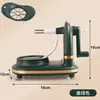Rebanador de Frutas de Acero Inoxidable 304, Cortador de Manzanas, Herramienta Doméstica para Rebanar y Cortar en Cubos, Descorazonador Multifuncional