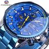 Forsinin Fucini 428 Moda Multifuncional Reloj Mecánico Automático para Hombre Agua