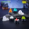 Novo produto transfronteiriço: Caldeirão de bruxa miniatura criativo de Halloween, uma decoração DIY para paisagens em miniatura, um pequeno acessório de resina