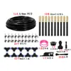 Kit universal personalizable de boquilla ajustable para atomización, riego, enfriamiento y humidificación, aspersor para invernadero, dispositivo automático de riego para flores, riego por aspersión