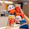 Portavasos Panda Patriótico para el Día Nacional, Globo de Muñeca, Decoración Ambiental para Tiendas de Té de Burbujas, Globo Pulsera, Regalo Festivo