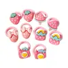 Elásticos de Cabelo para Polegar de Bebê, Presilhas de Cabelo Infantis com Desenhos de Frutas que Não Danificam o Cabelo, Tranças de Cabelo Fofas para Bebês, Acessórios de Cabelo, Acessórios de Cabeça