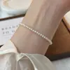 Nuevo Pulsera de Cuerda Marrón Dinámica Retro Estilo Chino con Peces Koi Cepillados, Tejido de Perlas y Diamantes Joyería de Lujo Transmisión en Vivo