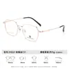 Danyang Gafas Titanio Puro Montura Cuadrada Tienda de Fábrica 21022 Ultraligero Anti-Luz Azul Miopía Montura de Gafas para Hombre Venta al por Mayor