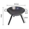 Hervidor de agua para té y fogata para uso doméstico, estufa para hervir agua y calefacción con fuego en el patio, brochetas de barbacoa de invierno, venta al por mayor de barbacoa para acampar al aire libre